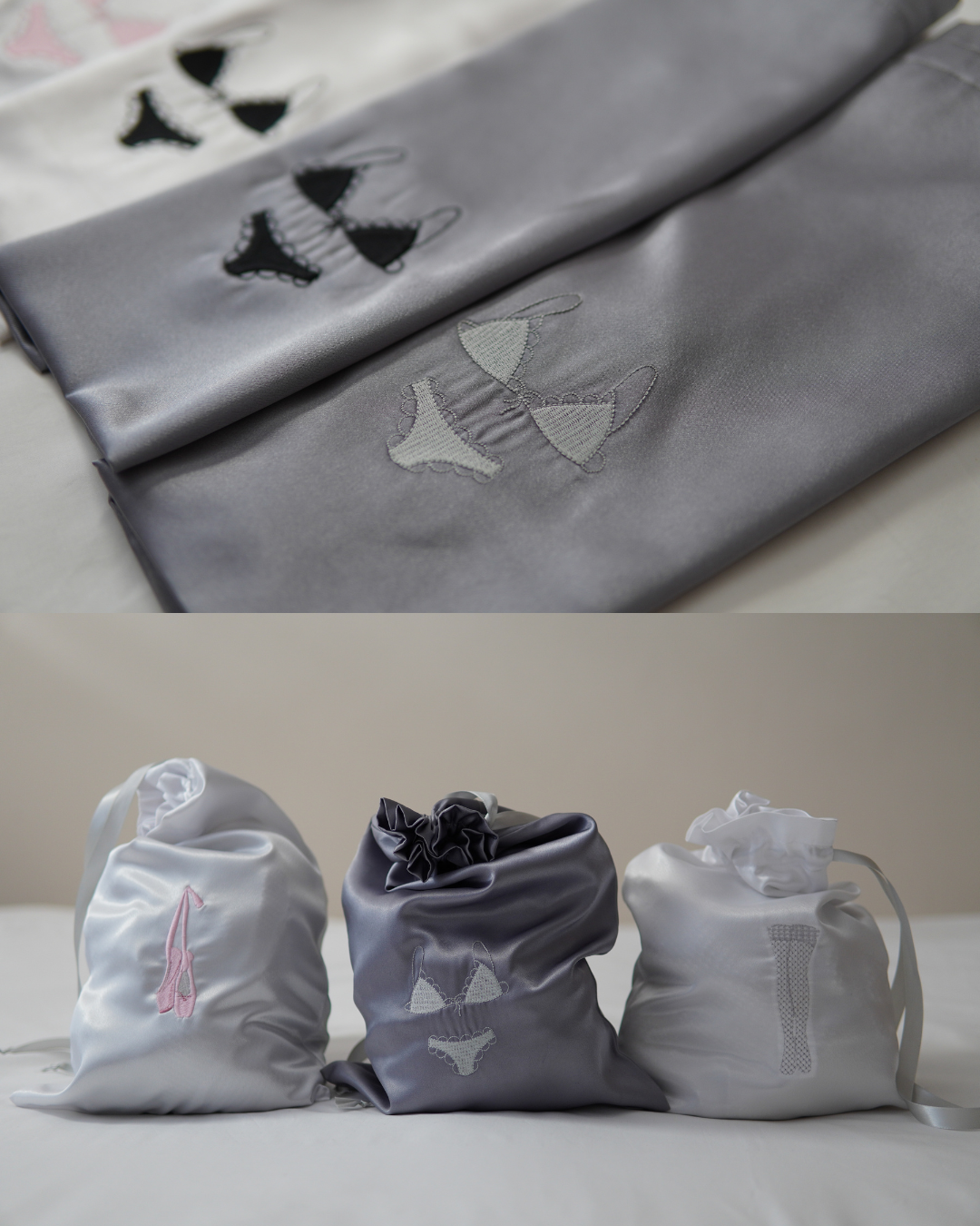 Satin Travel Bag