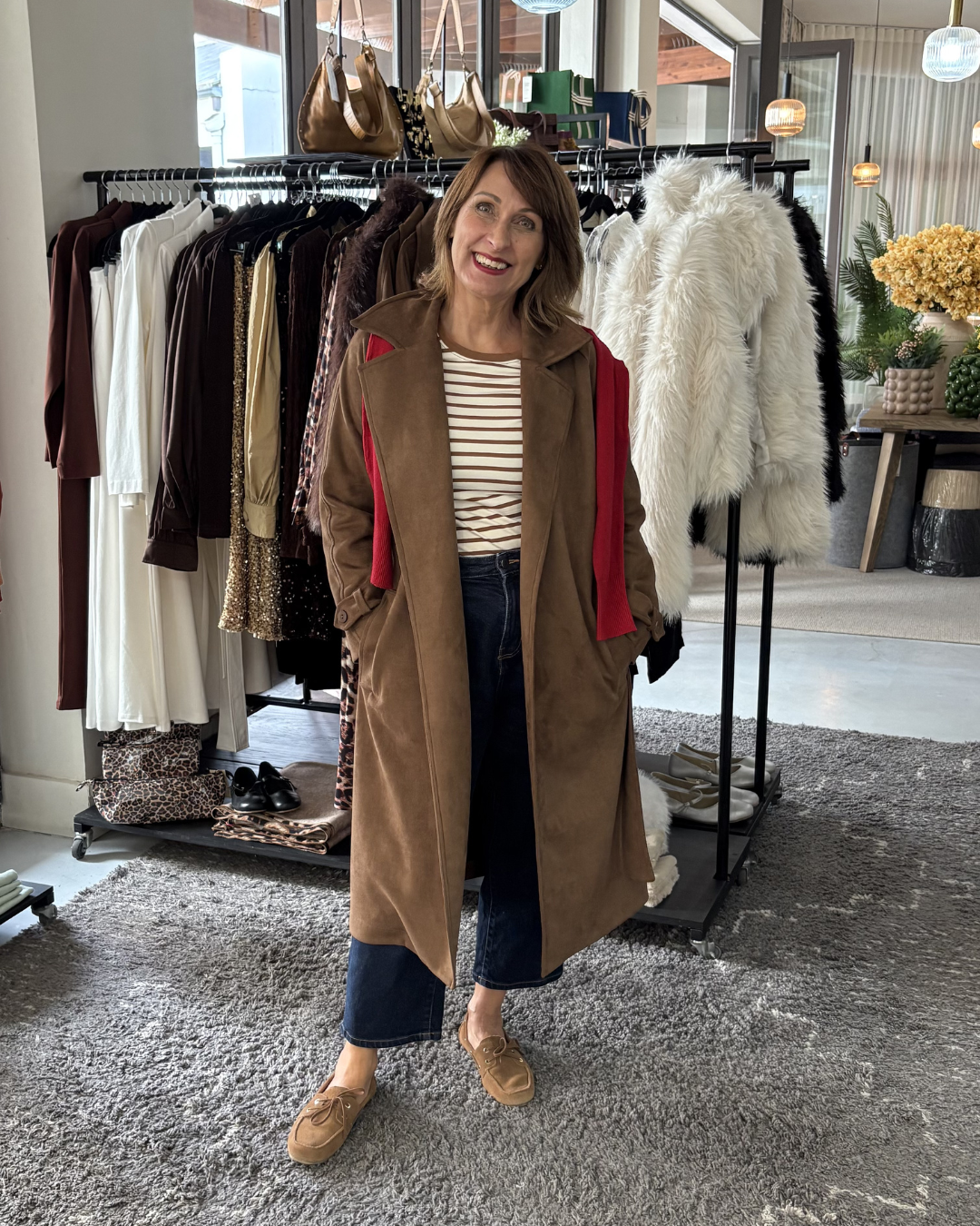 Sable Trench Coat