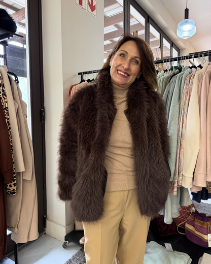 Plush Fur Jacket