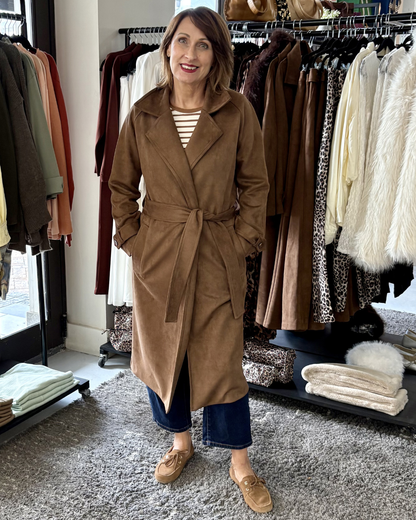 Sable Trench Coat