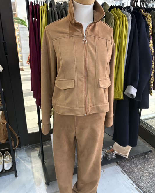 Suede Look Pants ON SALE