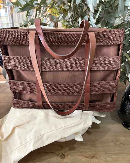 Nico Namana Raffia Bag