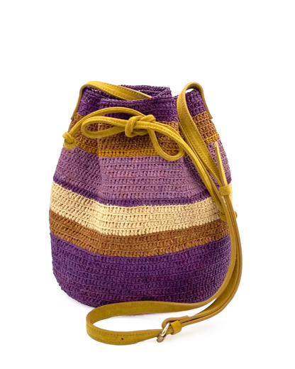 Karoo Namana Raffia Bag