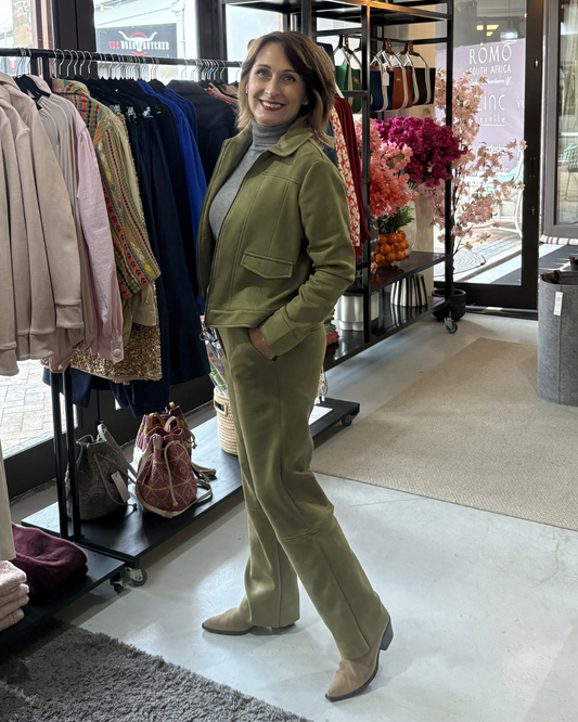 Suede Look Pants ON SALE