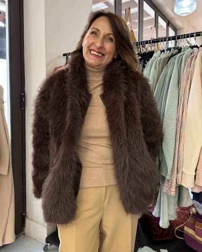 Plush Fur Jacket