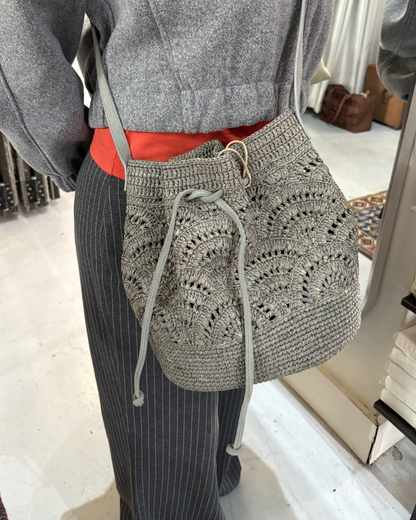 Miss Namana Raffia Bag