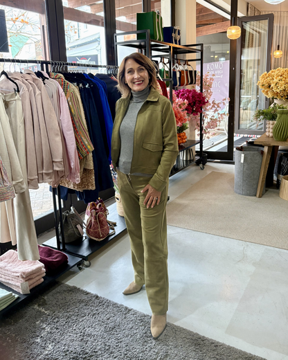 Suede Look Pants ON SALE