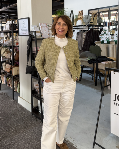 Olive Tweed Jacket