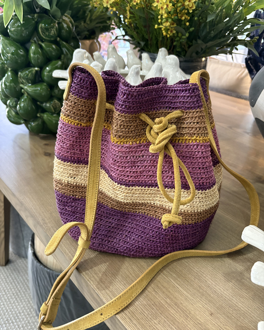 Karoo Namana Raffia Bag